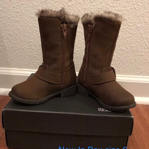 Kenneth Cole Fur Boots - Picture 3 of 5